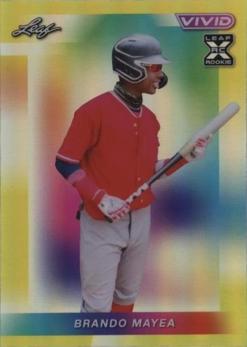 2023 Leaf Vivid - Brando Mayea #54