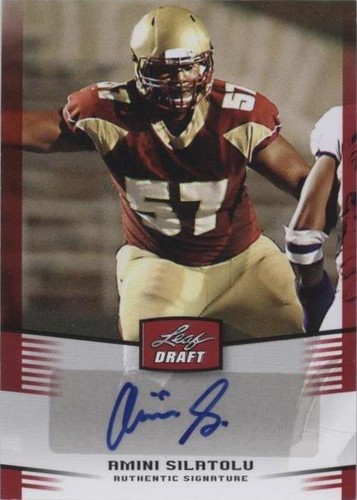 2012 Leaf Draft Amini Silatolu #AS1