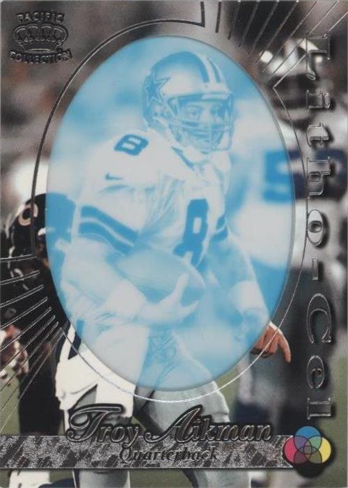 1996 Pacific Litho-Cel Troy Aikman #CEL-25