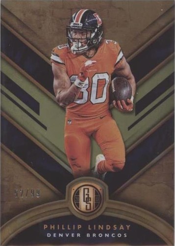 2019 Panini Gold Standard Phillip Lindsay #70