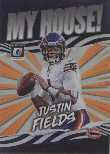 JUSTIN FIELDS 2021 DONRUSS OPTIC MINT 9 PSA RC ROOKIE CARD