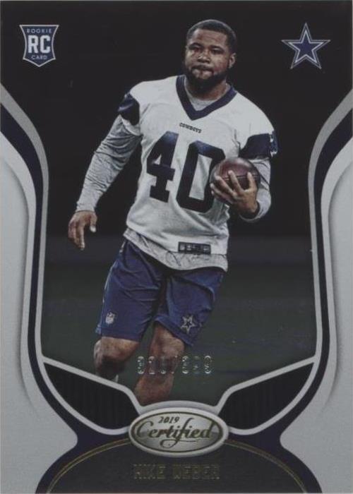 2019 Panini Certified Mike Weber #192