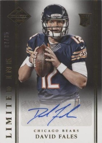 2014 Panini Limited David Fales #LI-FA