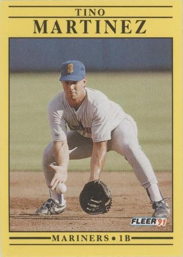 1991 Fleer - Tino Martinez #458