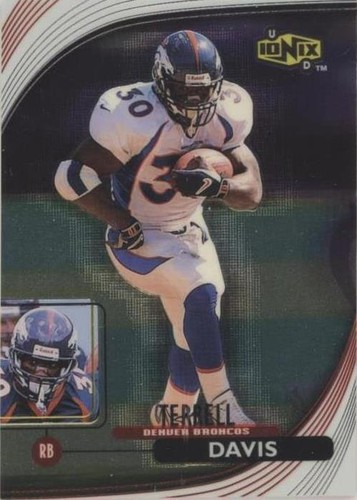 1999 UD Ionix Terrell Davis #19