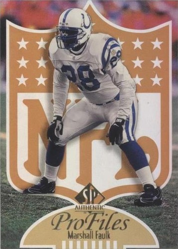 1997 SP Authentic Marshall Faulk #P-30
