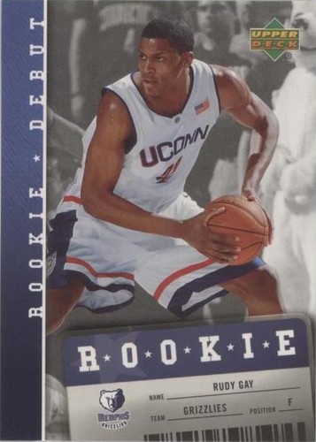 2006-07 Upper Deck Rookie Debut - Rudy Gay #104