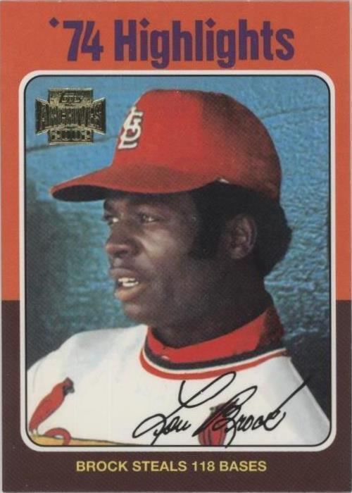 2002 Topps Archives - Lou Brock #200