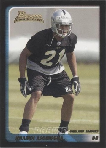 2003 Bowman Nnamdi Asomugha #266