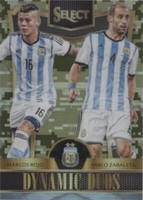 2015-16 Panini Select Marcos Rojo Pablo Zabaleta #1
