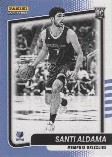 2021-22 Panini Instant - Santi Aldama #BW-28