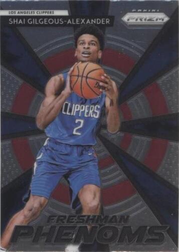 2018 PANINI PRIZM SILVER PRIZM #184 SHAI GILGEOUS-ALEXANDER