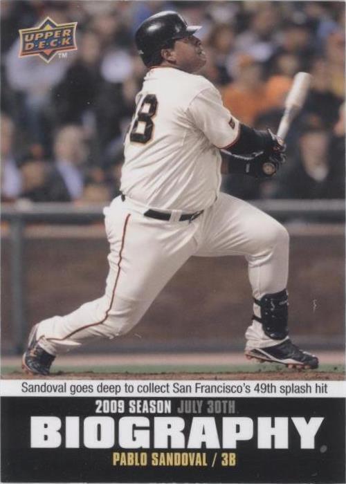 Upper Deck 2010 - Pablo Sandoval #SB-133