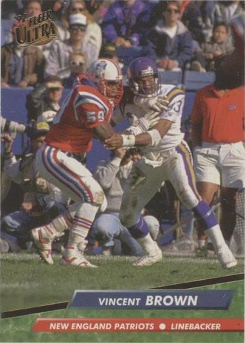 1992 Fleer Ultra Vincent Brown #244