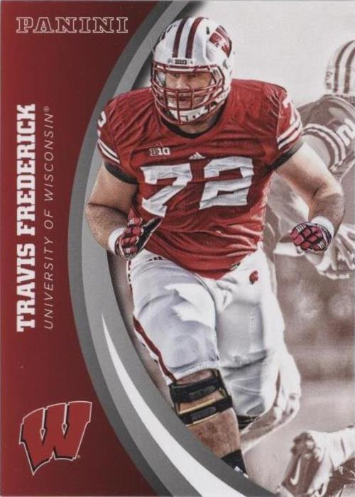 2015 Panini Wisconsin Badgers Travis Frederick #41
