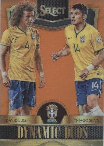 2015-16 Panini Select David Luiz Thiago Silva #3