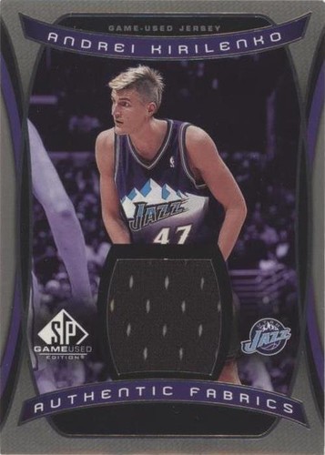 2004-05 SP Game Used - Andrei Kirilenko #AF-AK