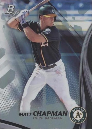 2017 Bowman Platinum - Matt Chapman #TP-MC