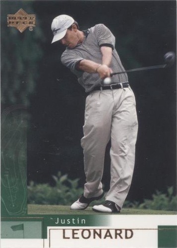 2002 Upper Deck - Justin Leonard #9