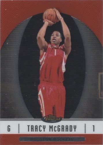 2006-07 Topps Finest - Tracy McGrady #24