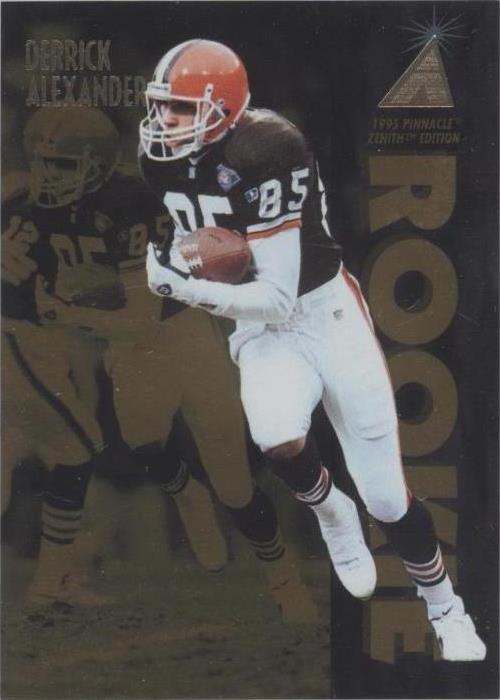 1995 Pinnacle Zenith Derrick Alexander #Z123
