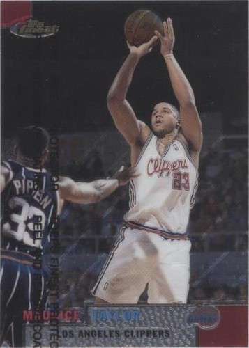 1999-00 Topps Finest - Maurice Taylor #18