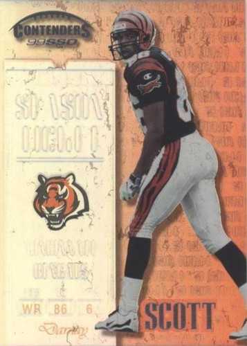 1999 Playoff Contenders SSD Darnay Scott #72