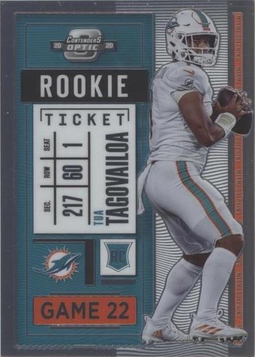 2020 Panini Contenders Optic Tua Tagovailoa #93
