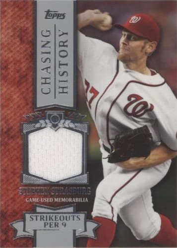 2013 Topps - Stephen Strasburg #CHR-SS