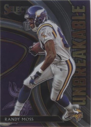 2020 Panini Select Randy Moss #U9