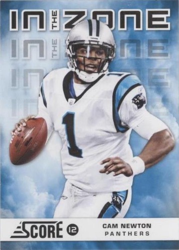 2012 Score Cam Newton #6
