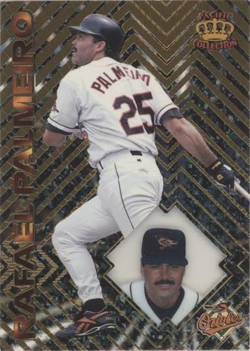 1997 Pacific Crown Collection Prism - Rafael Palmeiro #11