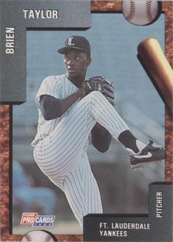 1992 Fleer ProCards Minor League - Brien Taylor #2612