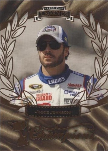 2010 Press Pass Legends - Jimmie Johnson #79