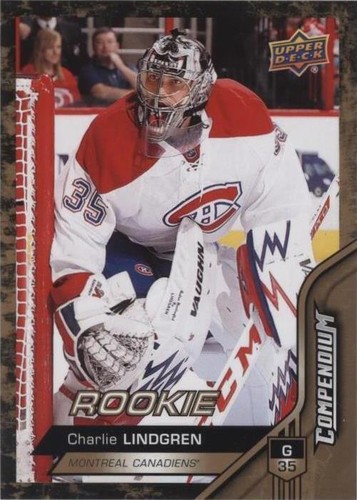 2016-17 Upper Deck Compendium - Charlie Lindgren #286