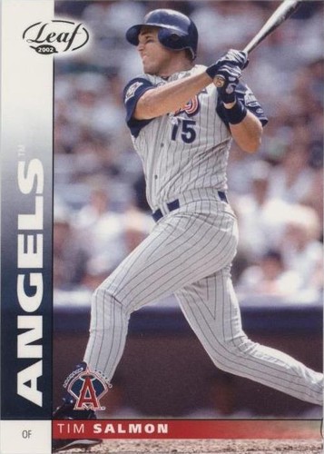 2002 Leaf - Tim Salmon #1