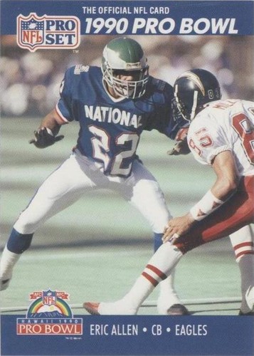 1990 Pro Set Eric Allen #379
