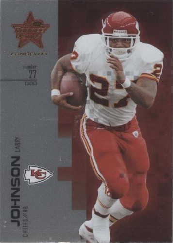 2007 Leaf Rookies & Stars Longevity Larry Johnson #93