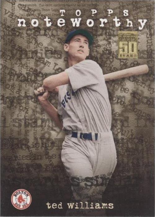 2001 Topps - Ted Williams #TN29