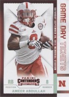 2015 Panini Contenders Draft Picks Ameer Abdullah #2