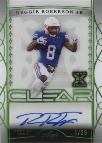 2022 Leaf Trinity Reggie Roberson Jr. #CA-RR1
