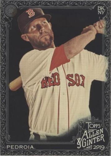 2019 Topps Allen & Ginter's X - Dustin Pedroia #364