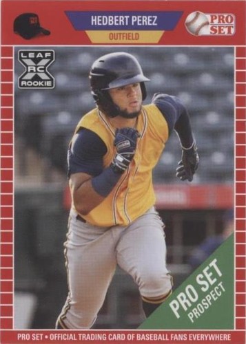2021 Leaf Pro Set Baseball Blaster - Hedbert Perez #PS31