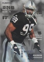 1995 Fleer Winston Moss #196