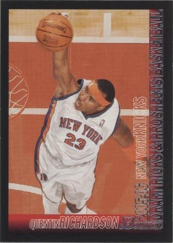 2005-06 Bowman Draft Picks & Prospects - Quentin Richardson #101