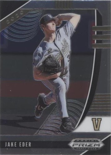 2020 Panini Prizm Draft Picks - Jake Eder #PDP104