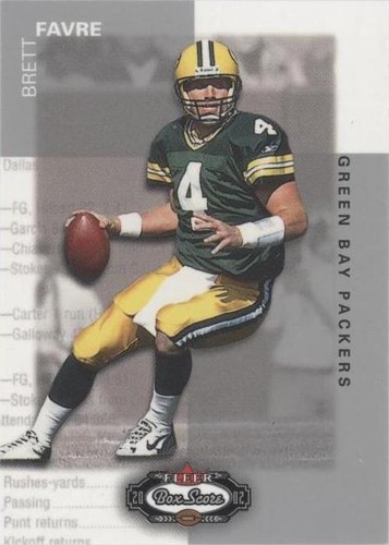 2002 Fleer Box Score Brett Favre #26