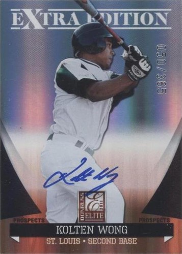 2011 Donruss Elite Extra Edition - Kolten Wong #P-12