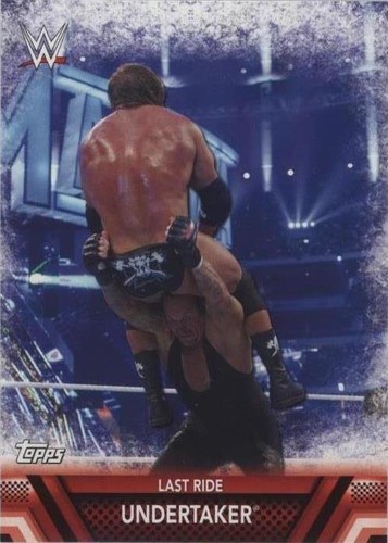 2017 Topps WWE Then Now Forever - Undertaker #F-12