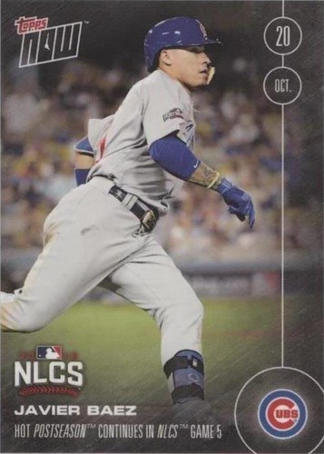 2016 Topps Now - Javier Báez #612